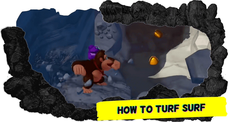 Donkey Kong Bananza - How to Turf Surf