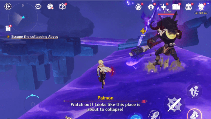 Genshin Impact - Escape the collapsing Abyss