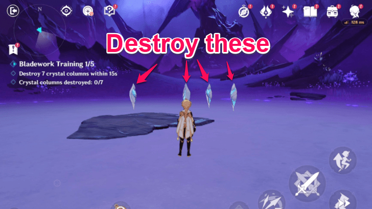 Genshin Impact - Bladework Training