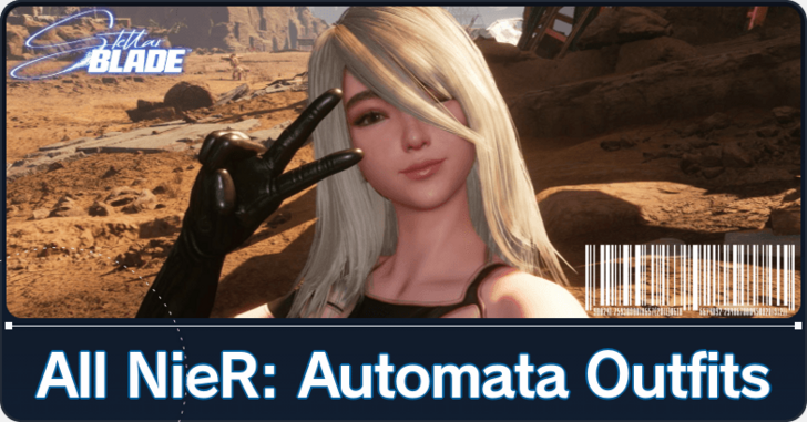All NieR Automata DLC Outfits