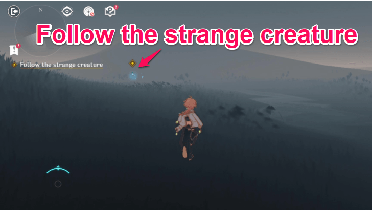 Genshin Impact - Follow the strange creature again