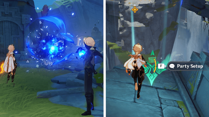 Genshin - A Space and Time Without You - Assault the Abyss Order Stronghold