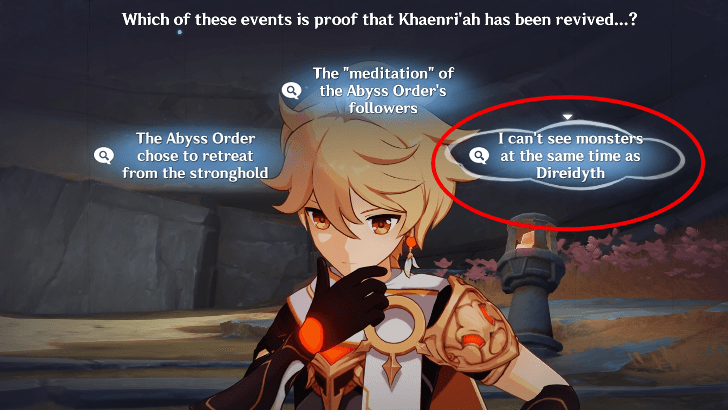 Genshin - A Space and Time Without You - Speak and Defeat the Iniquitous Baptist