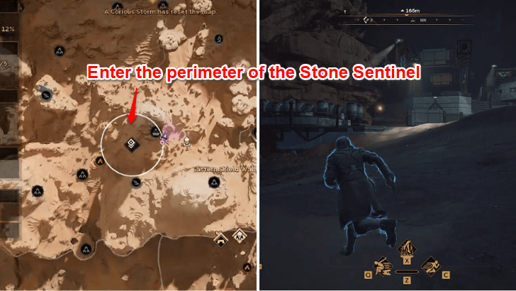 Perimeter of Stone Sentinel
