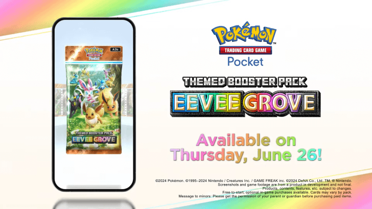 TCGP - Eevee Grove Release Date