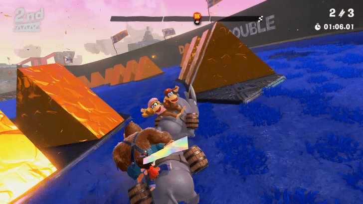 Donkey Kong Bananza Diddy and Dixie Kong