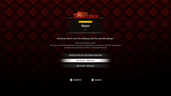 Use the Maximum Preset