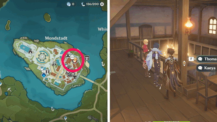 Genshin - Thoma Anecdote Location 2