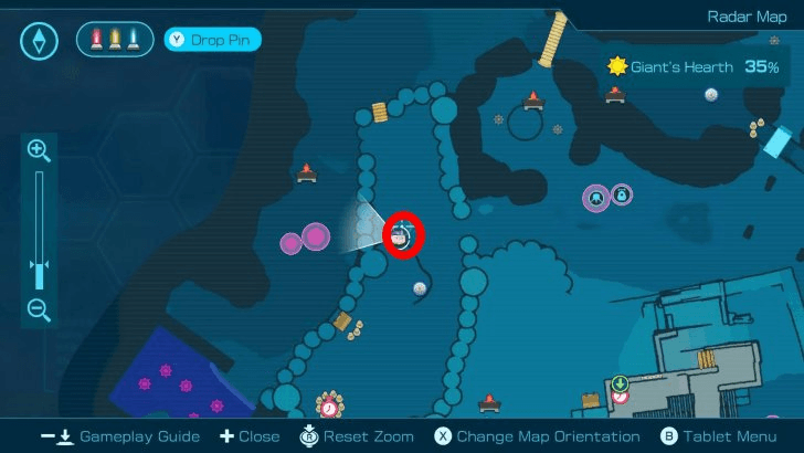 Pikmin 4 - Giants Hearth dirt mound 1