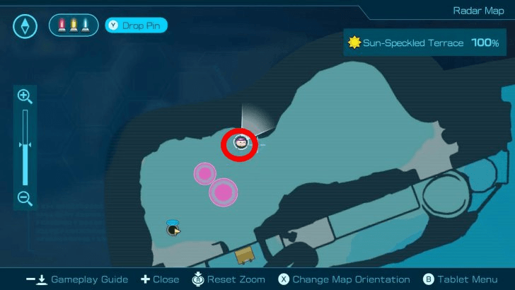 Pikmin 4 - sun speckled terrace dirt mound 6