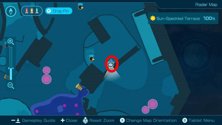 Pikmin 4 - sun speckled terrace dirt mound 3