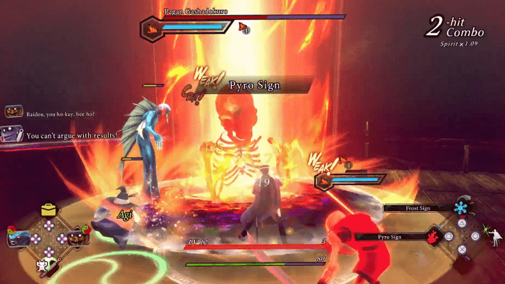 Pyro Sign Multiple Hit