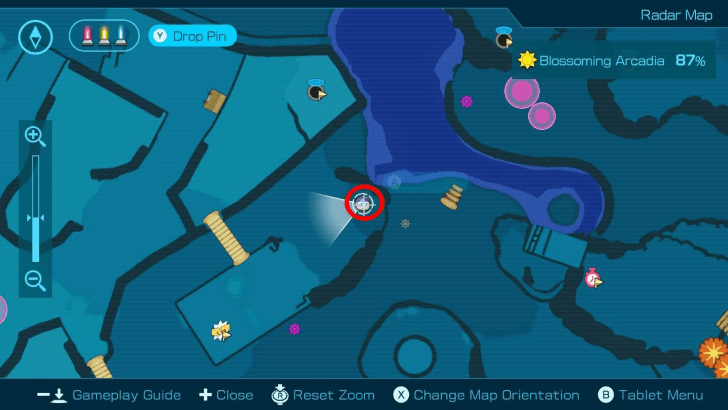 Pikmin 4 - blossoming arcadia dirt mound 1