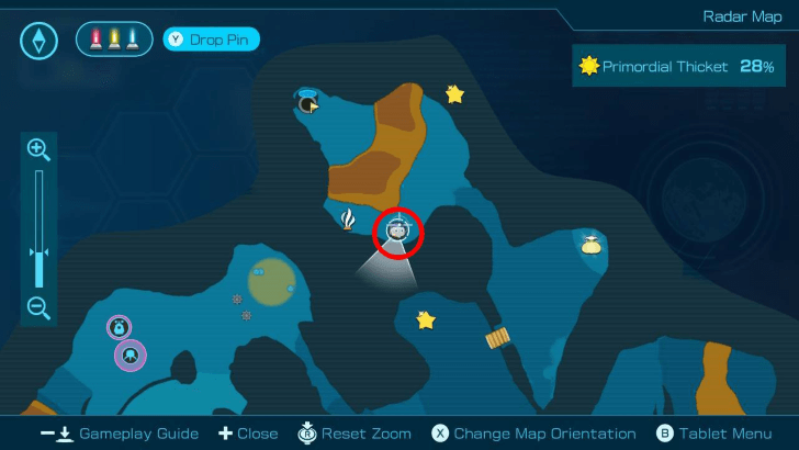 Pikmin 4 - primordial thicket dirt mound 3