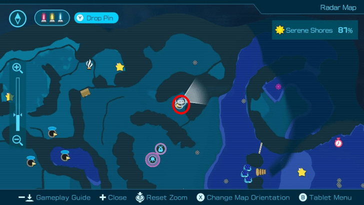 Pikmin 4 - serene shores dirt mound 1