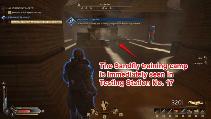 Locate Training Camp