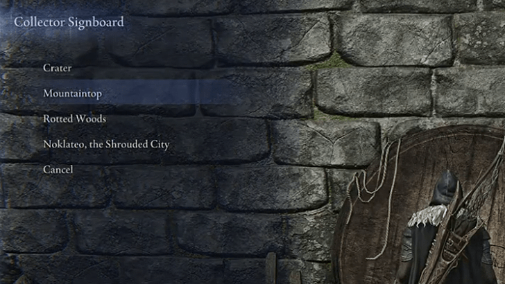 Collector Signboard Shifting Earth