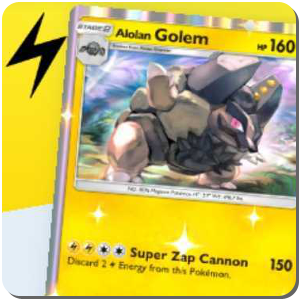 Alolan Golem Deck Icon