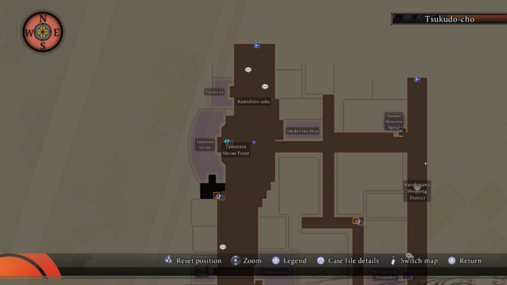 Raidou Remastered - `title` Map Image