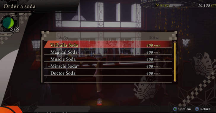 Raidou Remastered - Purchase Soda