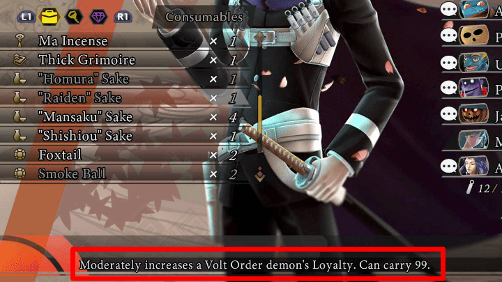 Sake Increases Loyalty