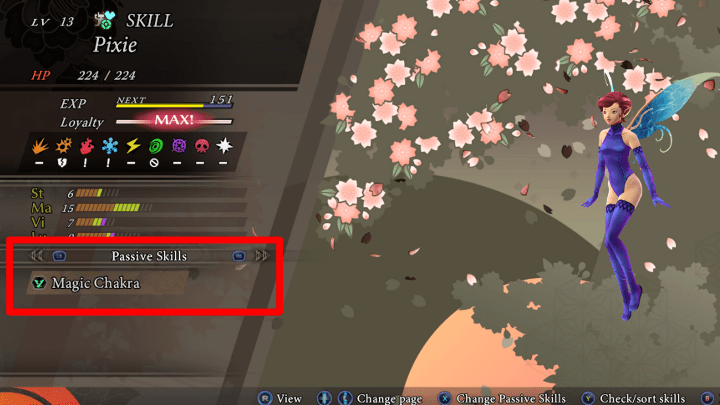 Max Loyalty Passive Skills