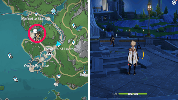 Genshin - Dehya Anecdote Location