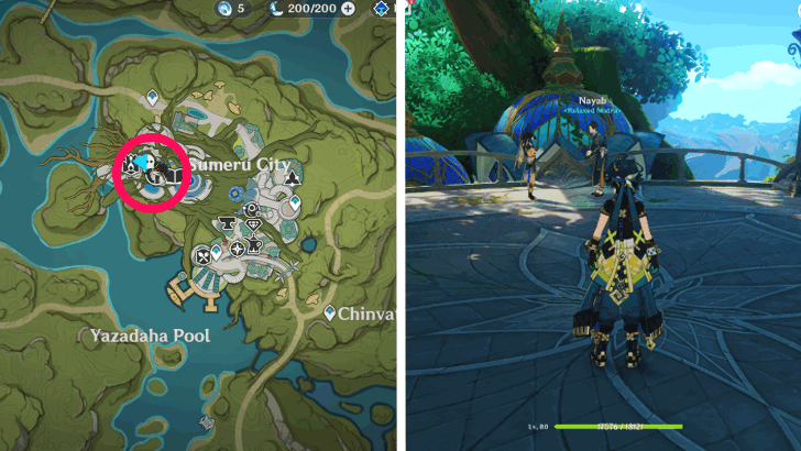 Genshin - Cyno Anecdote Location 3