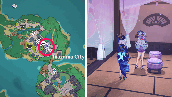 Genshin - Mizuki Anecdote Location 2