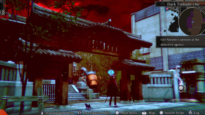 Raidou Remastered - `title` Overworld Image