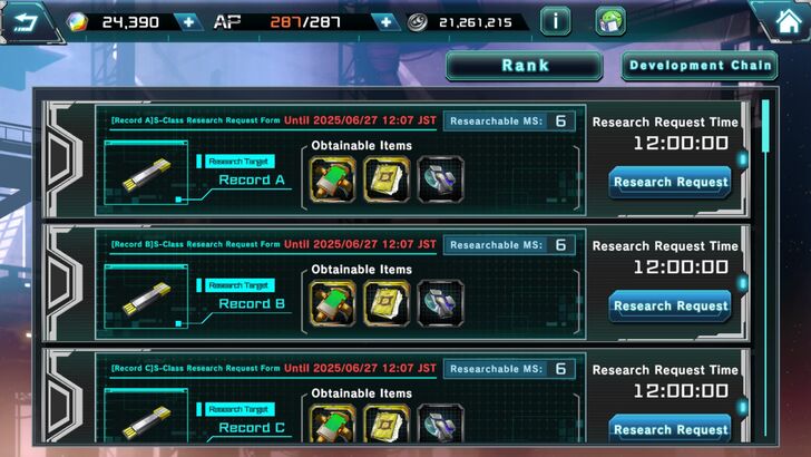 Mobile Suit Gundam UC Engage - Research