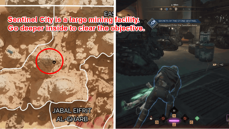 Sentinel City Location