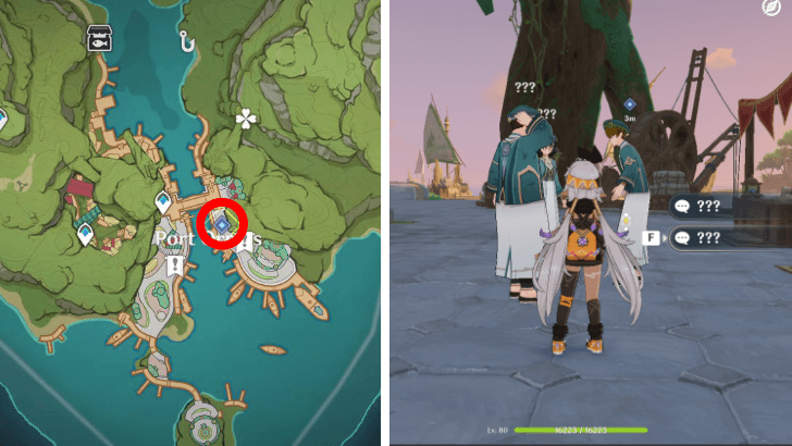 Genshin - Go to Port Ormos to Start