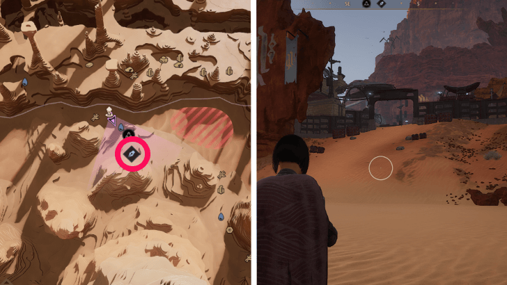 Take Out the Legs Chattel Pass Base Location