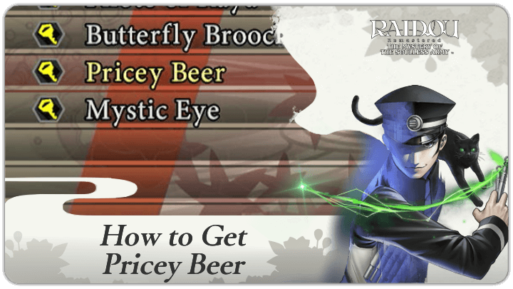 Raidou Remastered - How to Get Pricey Beer