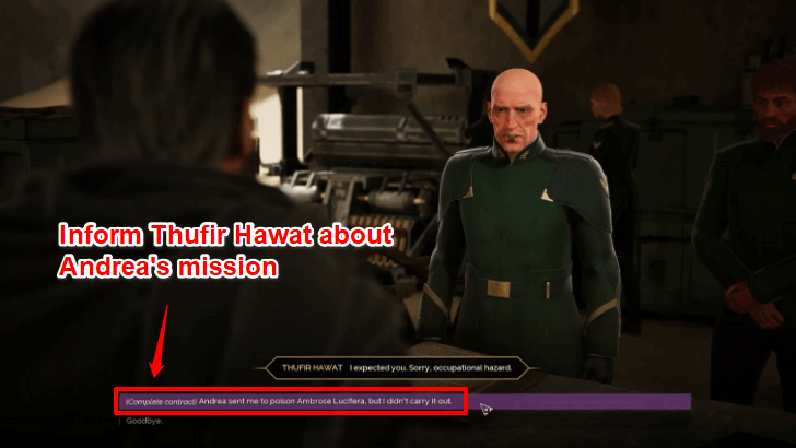 Inform Thufir Hawat