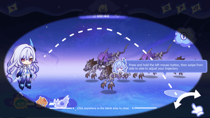 Genshin - Throw Supports to Get Points