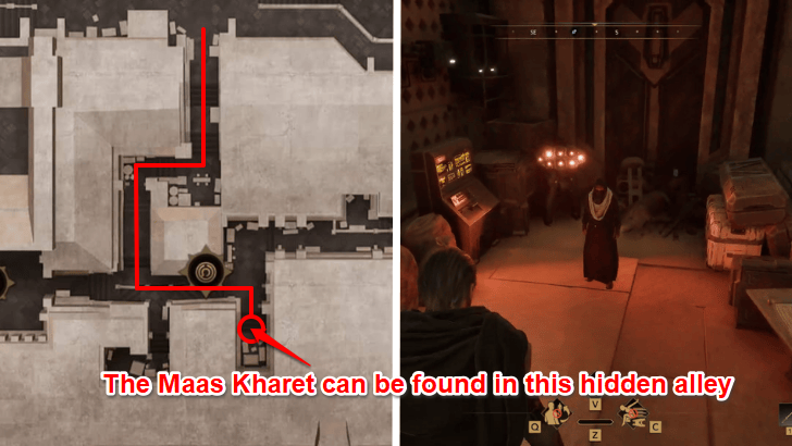 Maas Kharet Location