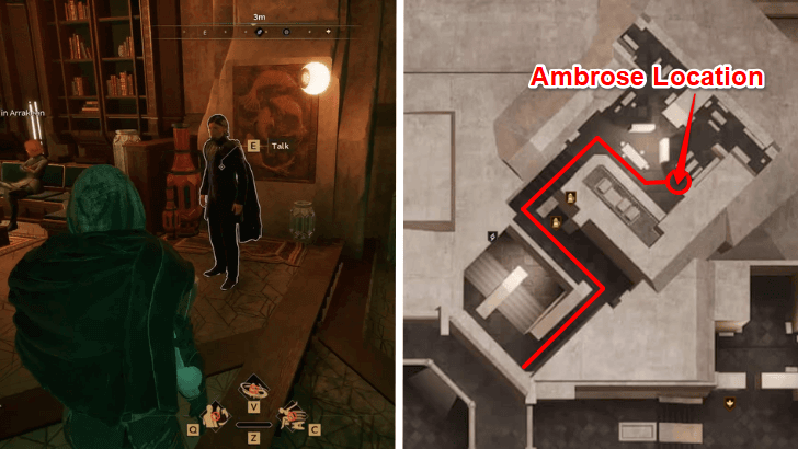 Ambrose Lucifera Location