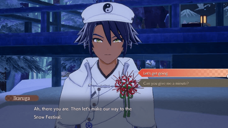 Meeting at the Winter Village Shrine at 7 PM