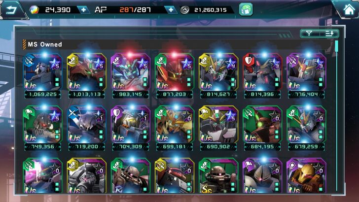 Gundam UC Engage - Skill Rate Unit Border