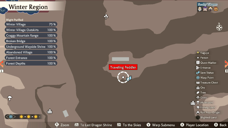 Traveling Peddler on the Map