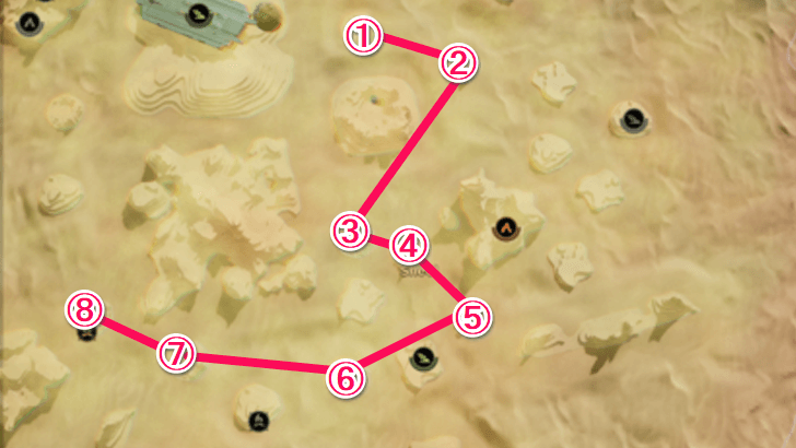 Sheol Jasmium Crystal Farming Route