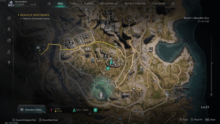 Once Human - Puzzle Crate Location Iron River Map