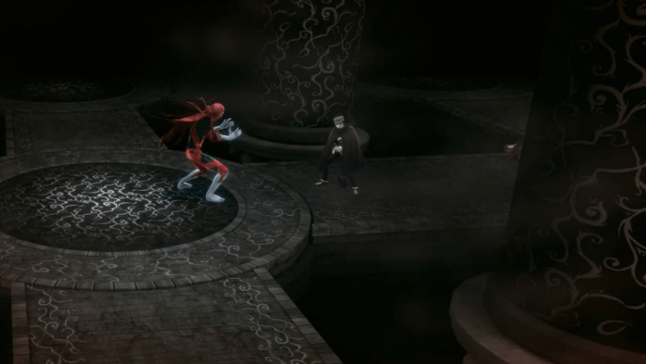 Matrix Labyrinth Red Cape Encounter