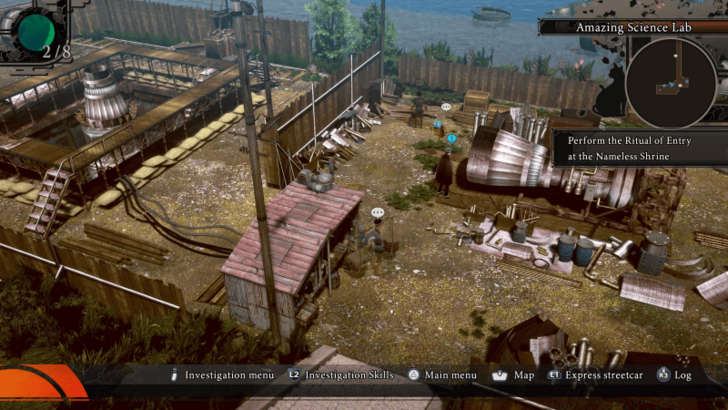 Raidou Remastered - `title` Overworld Image