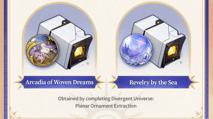 Honkai Star Rail 3.4 - New Planar Ornaments