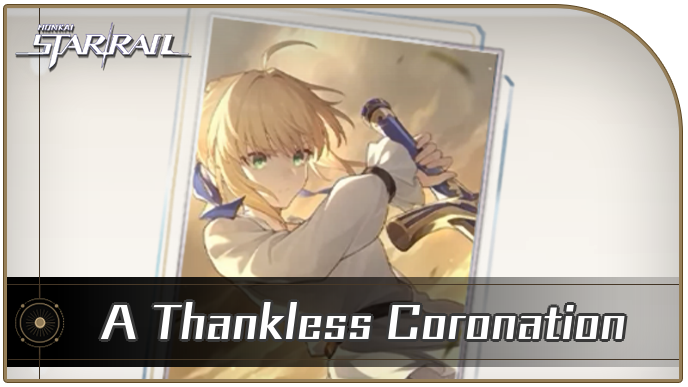 Honkai Star Rail - A Thankless Coronation - Materials and Best Characters