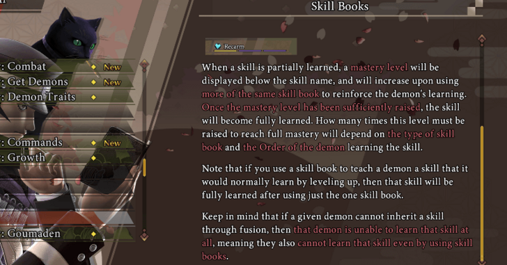 Skill Book Compatibility Limits