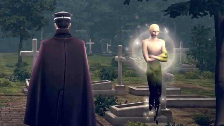 Foreign Cemetery Ghost